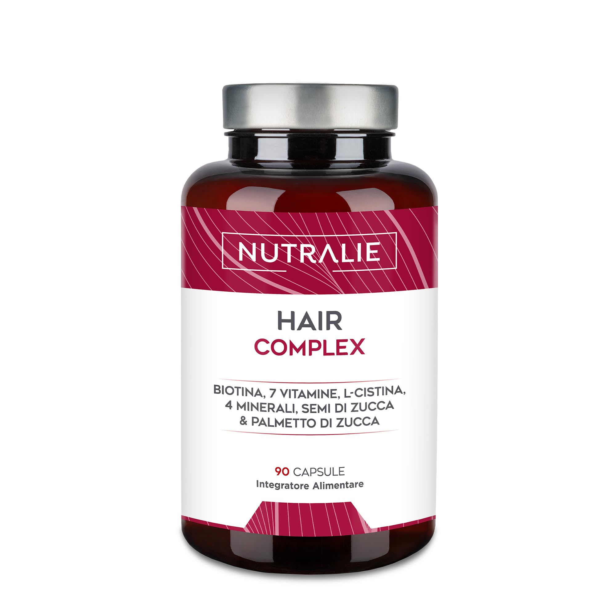  **Nutralie Premium Hair Complex con Biotin, Zinco e Selenio - 90 Capsule Veggie per Uomini e donne**
| **Nutralie 2022 